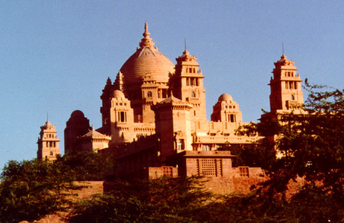 Wankaner Palace entrance
